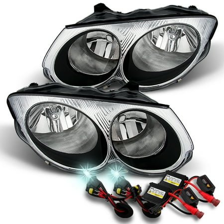 Fits 99 04 Chrysler 300m Replacement Clear Headlights Slim Ballast Fits 99 04 Chrysler 300m Replacement Clear Headlights Slim Ballast 8k Hid