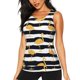 thumbnail image 1 of Fotbe Gold Flamingo Blusas Sin Mangas para Mujer – Estilo Casual, Corte Suelto, Slim-Fit, Cuello Redondo Deportivo, Tops de Verano para Gimnasio y Yoga-Medium, 1 of 7