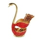 thumbnail image 1 of Organizador de cubiertos para almacenamiento de cubiertos, cucharillas de café, cisne Rojo, 1 of 9