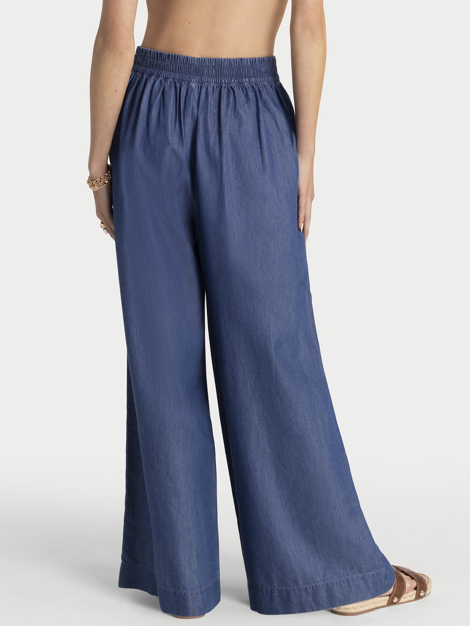 Jessica Simpson Women's Saydee Wide Pull On Pants, Sizes XS-XL