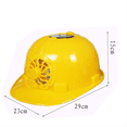 thumbnail image 2 of Casco de seguridad al Proteger suministros Impermeable , Amarillo, 2 of 6