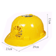 thumbnail image 2 of Casco de seguridad con ventilador solar, protector solar, amarillo verano, 2 of 6