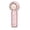 pink, variant on Small USB Operated Hand Fan with Adjustable Speeds and Rechargeable Battery Plastic Texture Suitable for Hot Weather