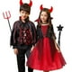 thumbnail image 2 of Disfraz de vampiro de Disney para niños, disfraz de fantasía para fiesta de Halloween, ropa de Cosplay para niños y niñas, vestido de juego de rol para carnaval, 2 of 4