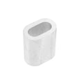thumbnail image 3 of 1/4" Wire Rope Aluminum Sleeves Clip Fittings Loop Sleeve Cable Crimps 20pcs, 3 of 5