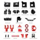 thumbnail image 3 of Kit de marco de montaje de impresora 3D Piezas impresas de metal mecanizado CNC para Voron V0.1, 3 of 9