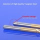 thumbnail image 3 of Set of 10 Titanium Carbide Engraving Bits 3.175mm x 0.5mm x 3mm, 3 of 4