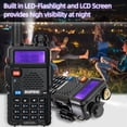 thumbnail image 4 of Radio bidireccional Baofeng UV-5R de doble banda de largo alcance, paquete de 2, 4 of 7