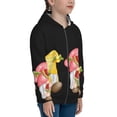thumbnail image 5 of Kdxio Hello Summer Gnome Pattern Kids Boys Girls Zip Up Hoodie 3D Printed Hooded Sweatshirt Hoody Coat with Pocket 7-12 Y-Small, 5 of 6