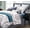 White, variant on Sheetsnthings 100% Cotton Duvet Cover Set (Queen Size, White) Serenity 7pc Soft Bedding Set