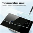 thumbnail image 4 of Melery US Smart Outlet - WIFI Tuya 15A 30W USB TYPE-C, Touch Control Wireless Remote Works with Smart Home Assistants, 4 of 7