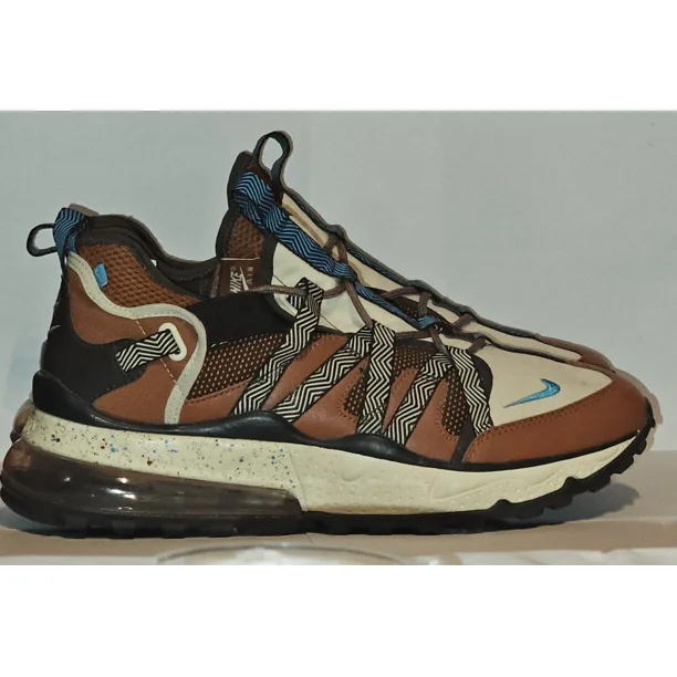 Ni - ke 2019 Men’s Size 12 - Ni - ke Air Max 270 Bowfin Brown Athletic Shoes AJ7200-202