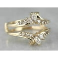 thumbnail image 5 of 2Ct Marquise Cut Diamond 14k Yellow Gold Plated Women Enhancer Wrap Ring -4, 5 of 5