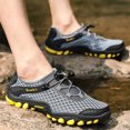 thumbnail image 2 of Men's Lightweight Water Shoes Breathable Mesh Aqua Sneakers with Non-Slip Sole, Quick Dry Slip-On Design for Beach, Fishing, Wading, Hiking and Outdoor Water Sports, 2 of 9