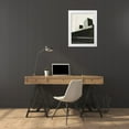 thumbnail image 3 of Green Lili 12x14 White Modern Wood Framed Museum Art Print Titled - Outside In IV, 3 of 4