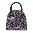 thumbnail image 2 of Haiem Flower Printed Lunch Bag Women, Lunch Box Lunch Bag for Women, Small Leakproof Cute Lunch Tote Large Capacity Reusable Insulated Cooler Lunch Container, 2 of 6