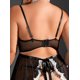 thumbnail image 3 of Zhuge Conjunto de Traje de mucama 5 Piezas, Disfraz de Criada Sexy Talla Grande para Mujer, Lencería Erótica de Alta Calidad para Ocasiones Íntimas, Talla XL, 3 of 5