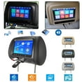 thumbnail image 1 of 7 Inch Car Headrest Monitor Rear Seat Entertainment Multi-media Player, 1 of 10
