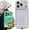 Beige, variant on Vibrant LED Bowknot Phone Case for iPhone 17/16/15/14/13 Pro Max, Built-in Colorful Glowing Cover with Multiple Flash Modes
