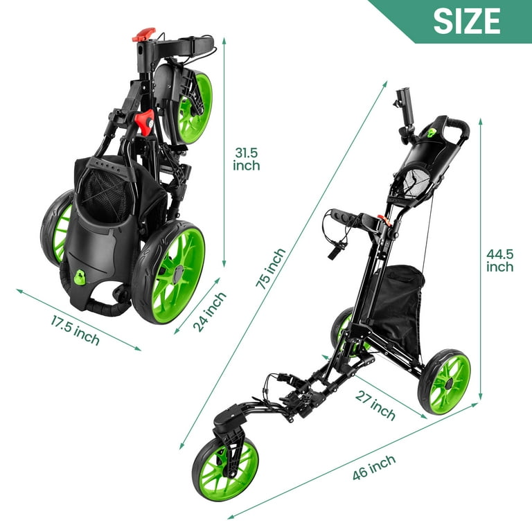 Golf push cart cooler bag hotsell