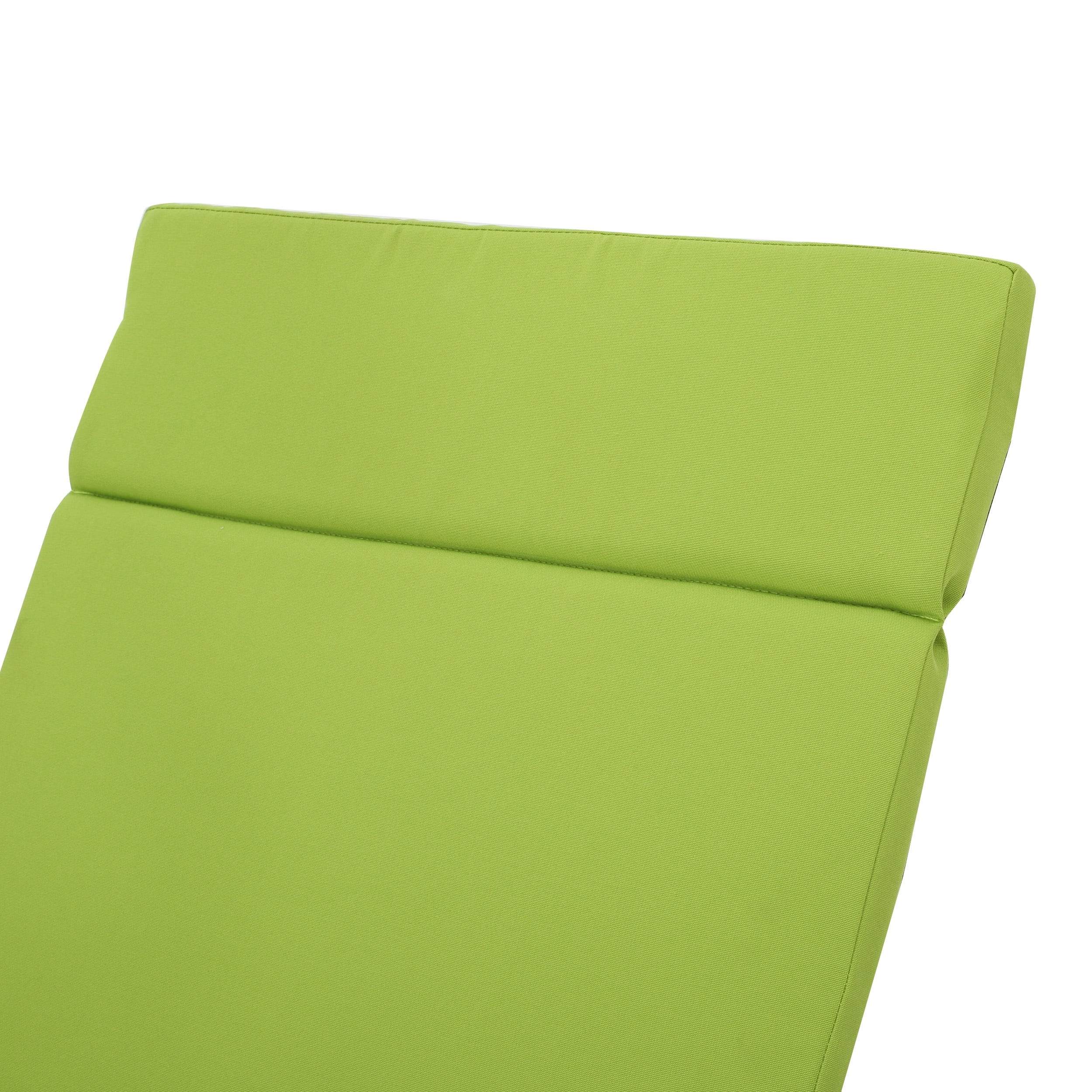 Anthony Outdoor Chaise Lounge Cushion, Green