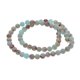 thumbnail image 1 of Un hilo de 15,5 pulgadas de piedras preciosas sintéticas, redondas sueltas, fabricación de joyas, abalorios 6 mm Zulema Granos redondos sintéticos de la piedra, 1 of 8