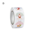 thumbnail image 1 of JUNWELL 500Pcs/Roll Attractive Label Sticker Widely Use Colorful Snowman Trees Cartoon Tag Decal for Home, 1 of 8