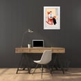 thumbnail image 3 of Penfield, Edward 17x24 White Modern Wood Framed Museum Art Print Titled - Young Woman Seated in a Red Rocking Chair, 3 of 4