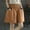 Beige, variant on Shpwfbe Shorts For Women Workout Shorts Women Women'S Casual Shorts Elastic Waist Cotton Shorts With Pockets Knee Length Womens Pants Beige L