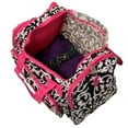 thumbnail image 3 of CalBags Fashion Prints 19-inch Duffel Bag, Pink Trim Damask, 3 of 5