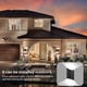 thumbnail image 5 of Aplique de pared LED de 10 W, moderno, resistente al agua, de aluminio, para interiores y exteriores, color negro, 6000 K, 5 of 5