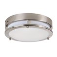thumbnail image 1 of Maxim 55546WTSN 4.25 in. Linear LED Flush Mount - Satin Nickel, 1 of 1