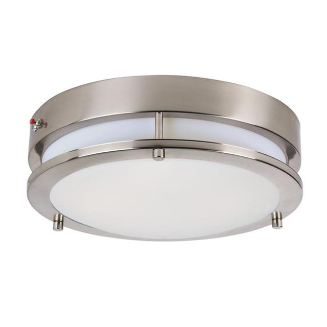 Maxim 55546WTSN 4.25 in. Linear LED Flush Mount - Satin Nickel