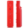 thumbnail image 3 of Controlador de mango de juego Gamepad con joystick analógico para consola WiiU/Wii (rojo), 3 of 5