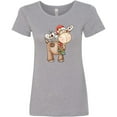 thumbnail image 3 of Inktastic Christmas Molly Moose Women's T-Shirt, 3 of 5