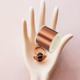 Qiysamall 1 Roll Copper Wire Craft Copper Wire Jewelry Making Copper