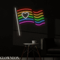 thumbnail image 4 of Glowneon Pride Flag Neon Sign, LGBT Flag Led Sign, Pride Day Decor, 4 of 5