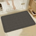 thumbnail image 6 of Inerposs Water Absorbing Door Mat, Fast Drying Floor Mat, Non-Slip Bathroom Mat, Dirt Counteractive Door Mat, Striped Diatom Mud Mat for Home Use, 6 of 6