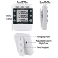 thumbnail image 3 of 3X Digital Dual Kitchen , 3 Channels Count UP/Down , Triple Cooking , Display, Loud Volume Alarm, 3 of 8