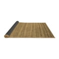 thumbnail image 2 of Ahgly Company Indoor Square Abstract Brown Contemporary Area Rugs, 6' Square, 2 of 4