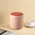 thumbnail image 1 of Mini Desktop Trash Can with Lid for Office, Bedroom, Car – Small Press-Type Plastic Waste Bin, Cute Tabletop Garbage Container, 1 of 6
