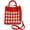 B-red, variant on Kukuzhu Women’s Tote Bag Knitted Shoulder Bag Tote Bag Cute Wave Crossbody Handbag Small Purse Satchels
