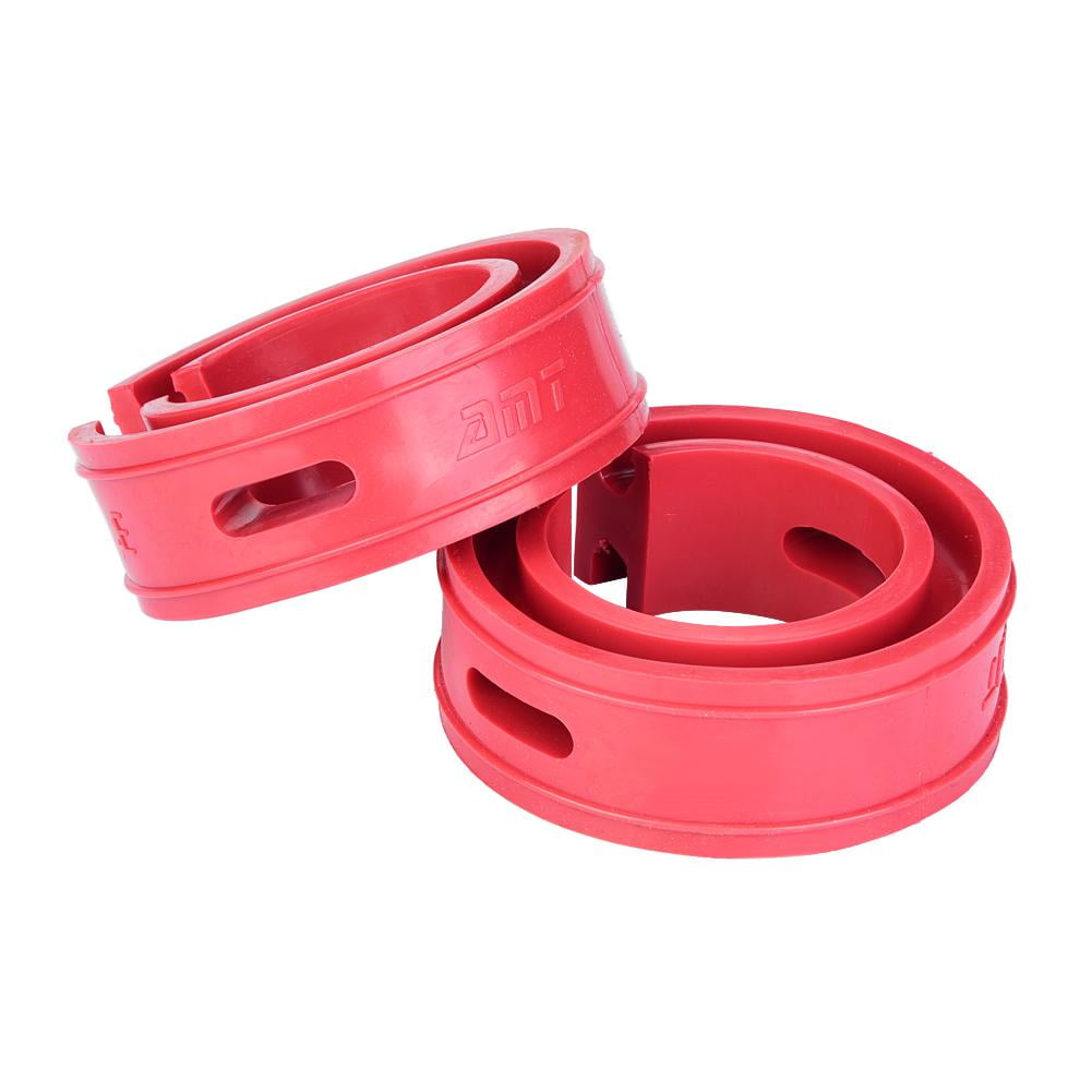 LYUMO 2pc Red Car Shock Absorber Buffer Spring Bumper Cushion Type AF