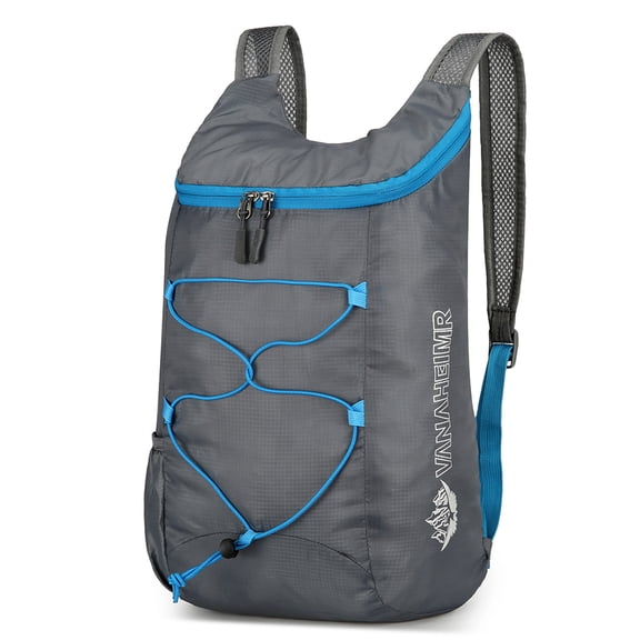 Yibooy 10L Foldable Portable Backpack Ultralight Splashproof Outdoor Travel Bag(Grey)
