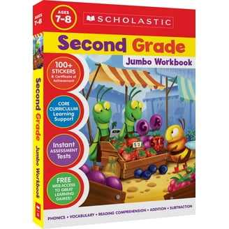 School Zone Big Second Grade Scholar Book for Kids, Elementary
