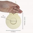 thumbnail image 3 of Adornos navideños de madera 4E's Novelty DIY, paquete de 12, 10-12 cm, 3 of 9