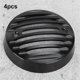 thumbnail image 2 of Set of 4 CNC Retro Turn Signal Guards for Royal Enfield Classic 500, 2 of 4