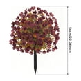 thumbnail image 3 of Fall Color Schemes Artificial Flowers Garden Decor Houseplants Home Decor Outdoor Garden Planters And Decorations, 3 of 7