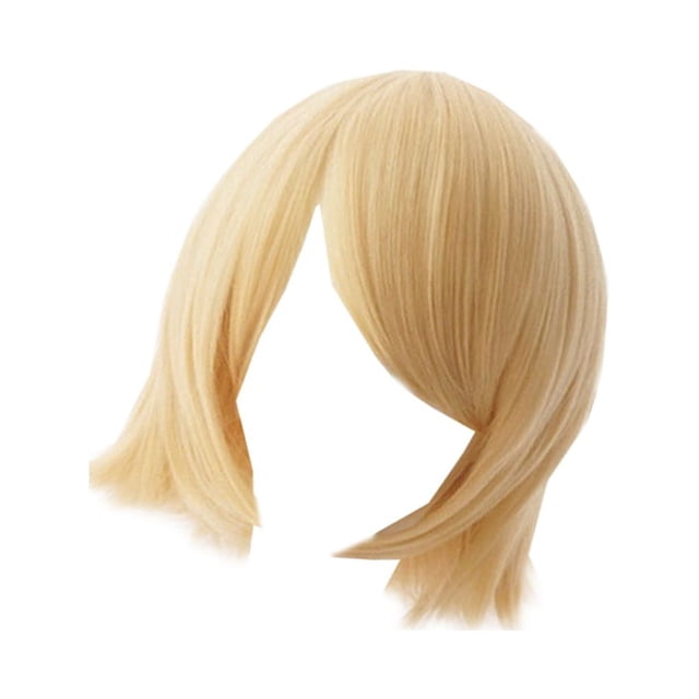 Sonducket Peluca corta recta, accesorios para fiesta de disfraces, accesorio para la cabeza para adultos, decoración de extensión de cabello, Disfraces de disfraces