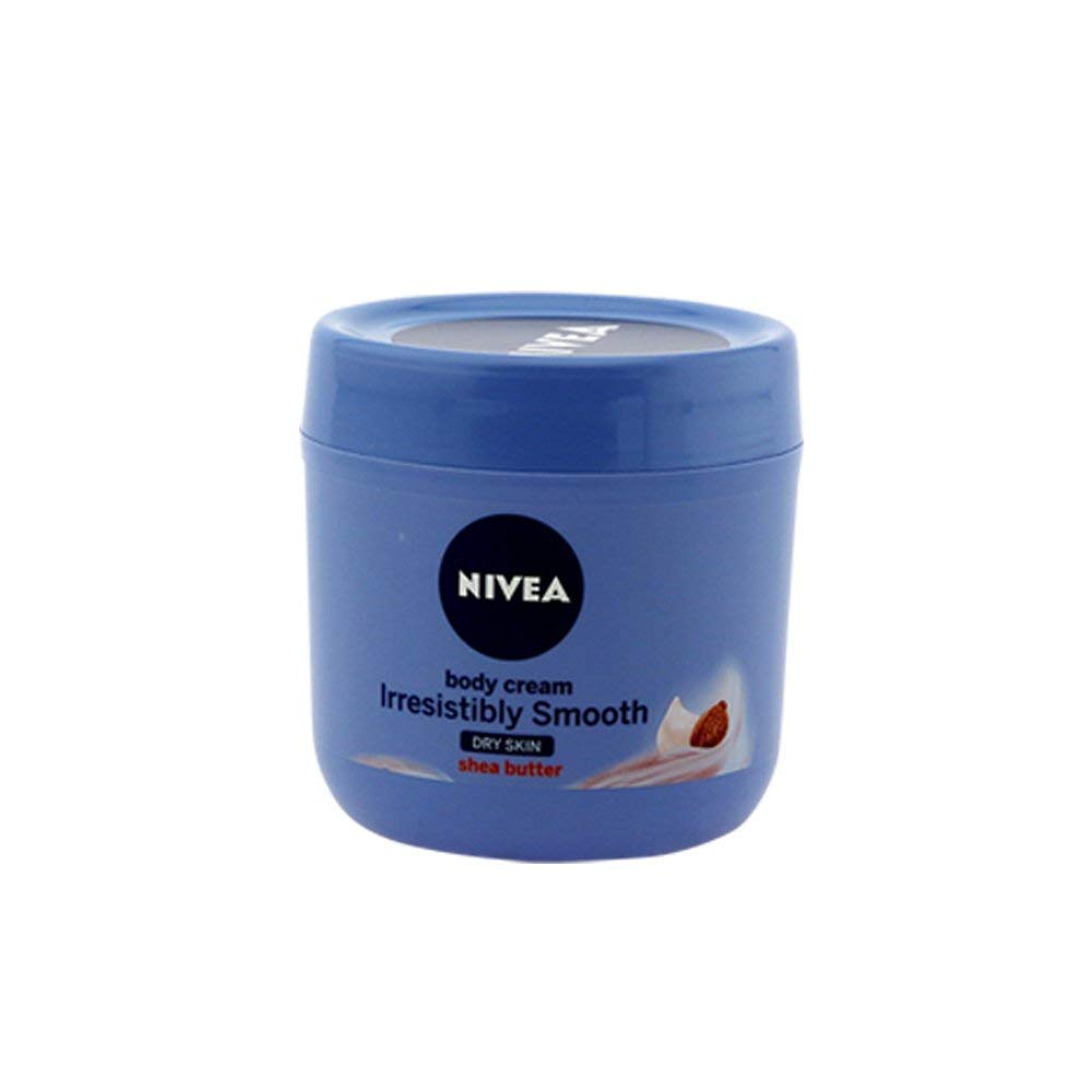 Nivea Irresistibly Smooth Body Cream Dry Skin Shea Butter 400 ml